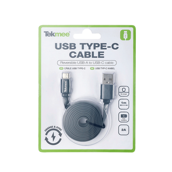 Tekmee - USB to USB-C Cable Fast Charge