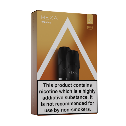 HEXA - Pods 3.0 - Tobacco - UK