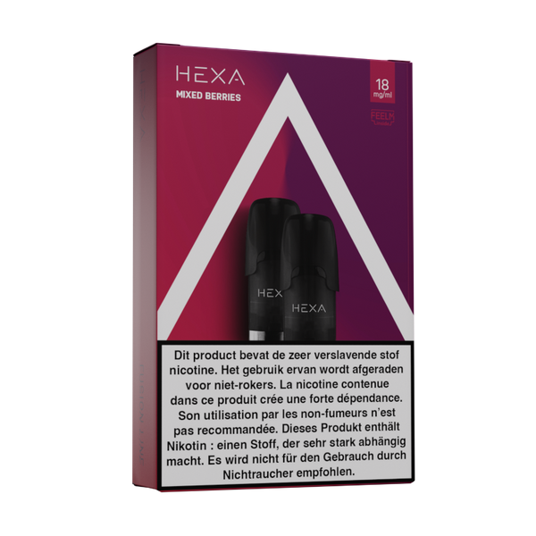 HEXA - Pods 3.0 - Mixed Berries - BE