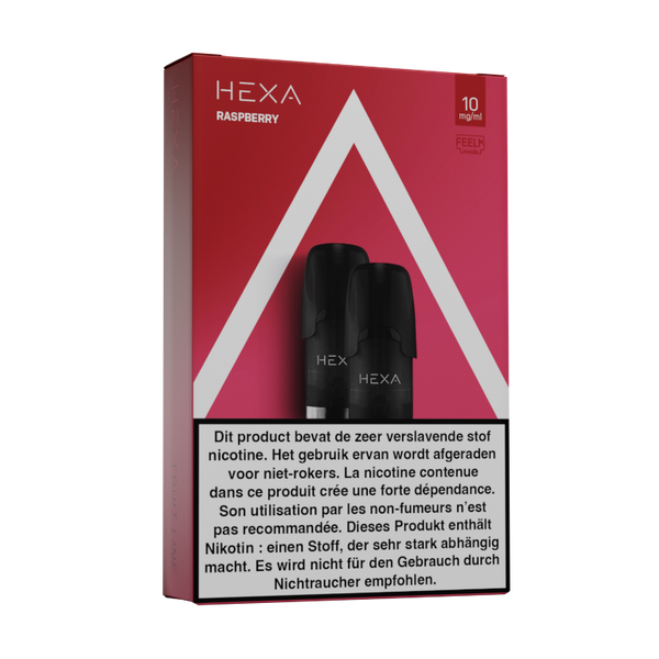 HEXA - Pods 2.0 - Raspberry Frost (Dewy's) - BE