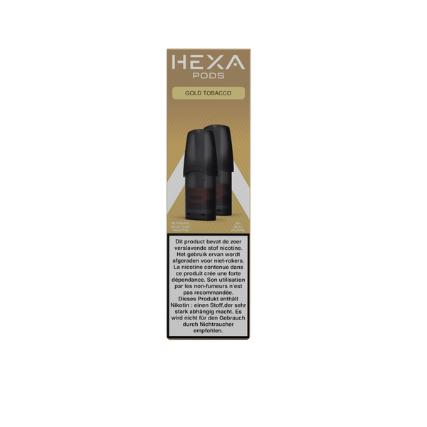 HEXA Sira - Pods - 2ml - BE - Gold Tobacco