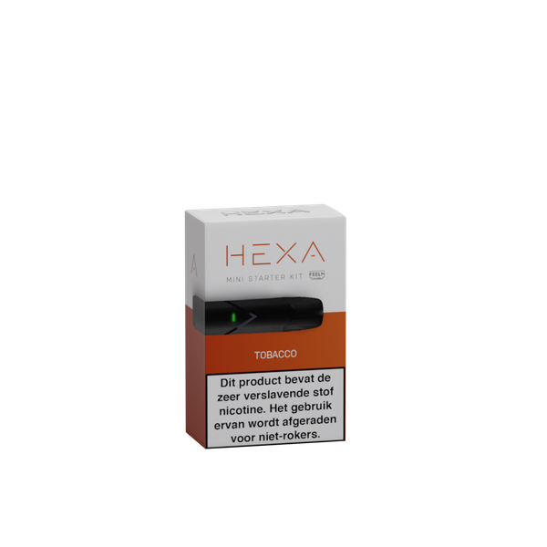 HEXA - Mini Kit - Tobacco - NL - 20 mg - Space Grey