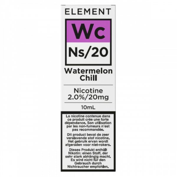 Element - Watermelon Chill - BE (Nic salt) - 20 mg