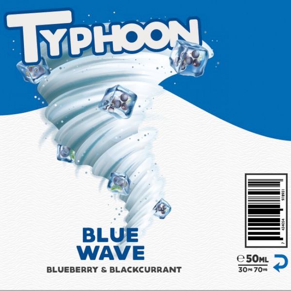 Typhoon - Blue Wave / Wave - 50 milliliter