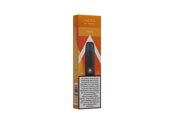 HEXA Go (2ml) - BE - Orange - 18 mg