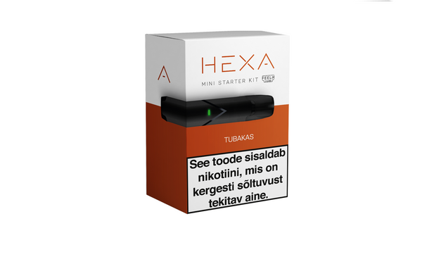 HEXA - Mini Kit - Tobacco - EST - 20 mg - Space Grey