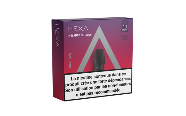 HEXA - Pods 3.0 - Mixed Berries - FR