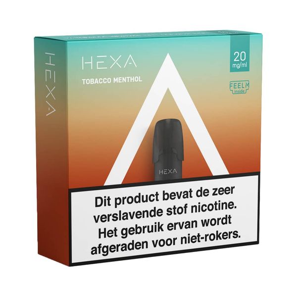 HEXA - Pods 2.0 - Tobacco Menthol - NL