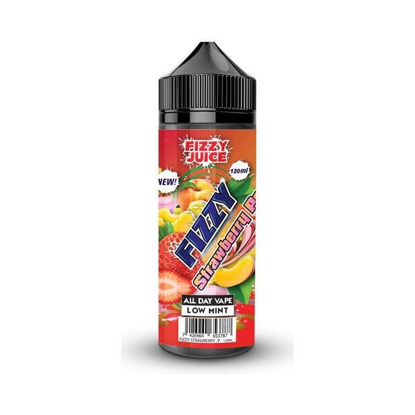 Fizzy Juice - Strawberry Peach - 100 milliliter
