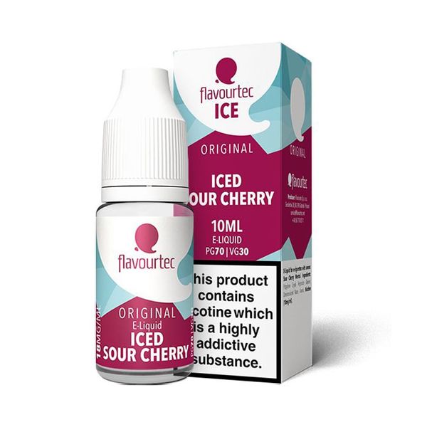 Flavourtec - Iced Sour Cherry - BE - 0 mg