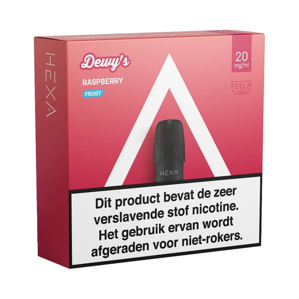 HEXA - Pods 2.0 - Raspberry Frost (Dewy's) - NL