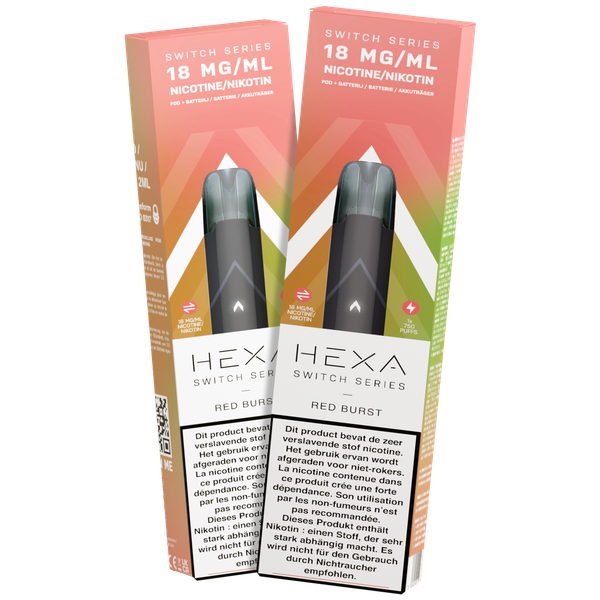 HEXA - Switch Kit - Red Burst / Strawberry Kiwi - BE