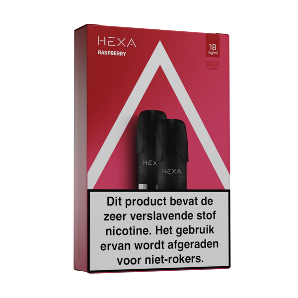 HEXA - Pods 3.0 - Raspberry Frost (Dewy's) - NL
