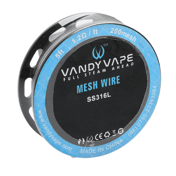 Vandy Vape - Mesh Wire - 1.5m - 1.2ohm/ft - Ss316l - Mesh 