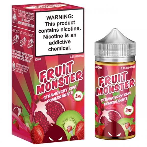 Fruit Monster - Strawberry Kiwi Pomegranate - 100 milliliter