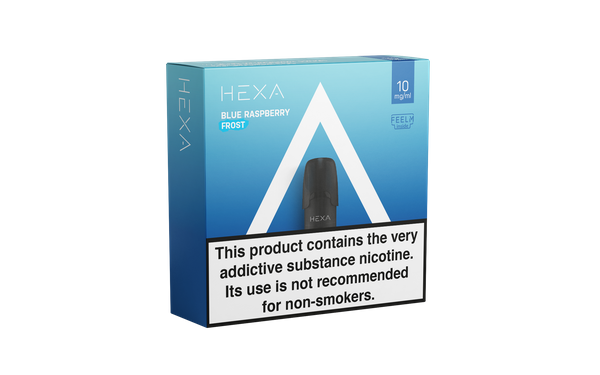 HEXA - Pods 3.0 - Blue Raspberry Frost - UK