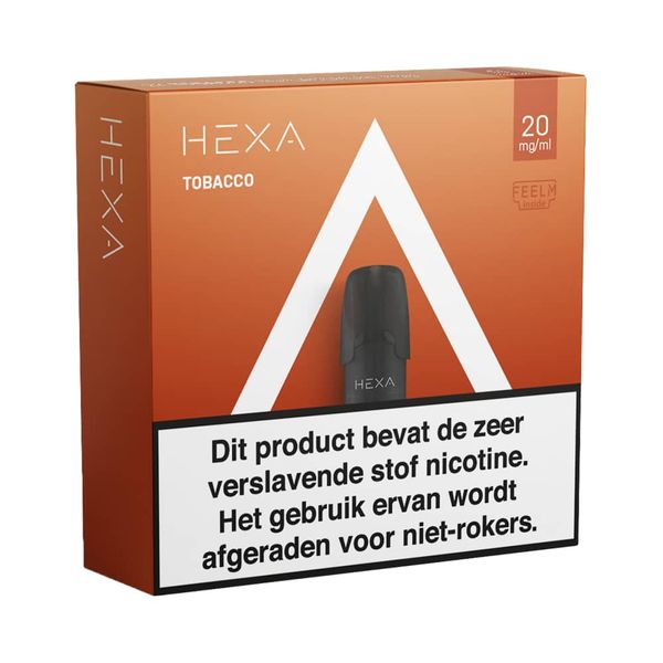 HEXA - Pods 2.0 - Tobacco - NL