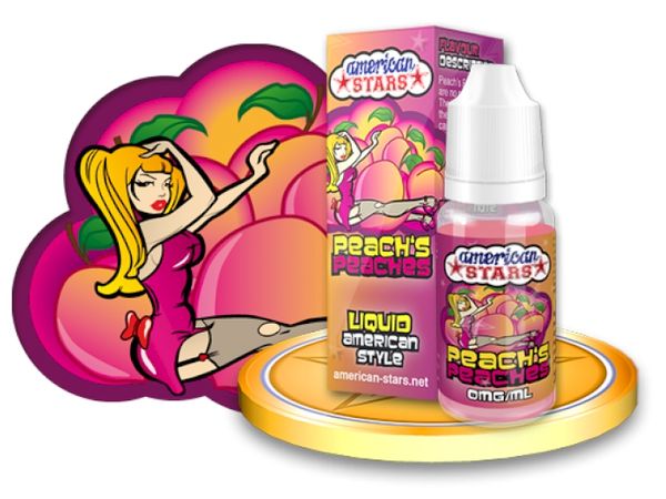 American Stars - Peach'S Peaches - BE - 0 mg