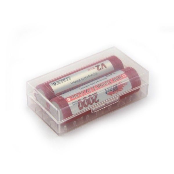 Battery case (2x18650) - Transparent
