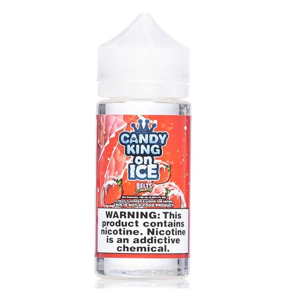 Candy King - Belts Strawberry (Ice) - 100 milliliter