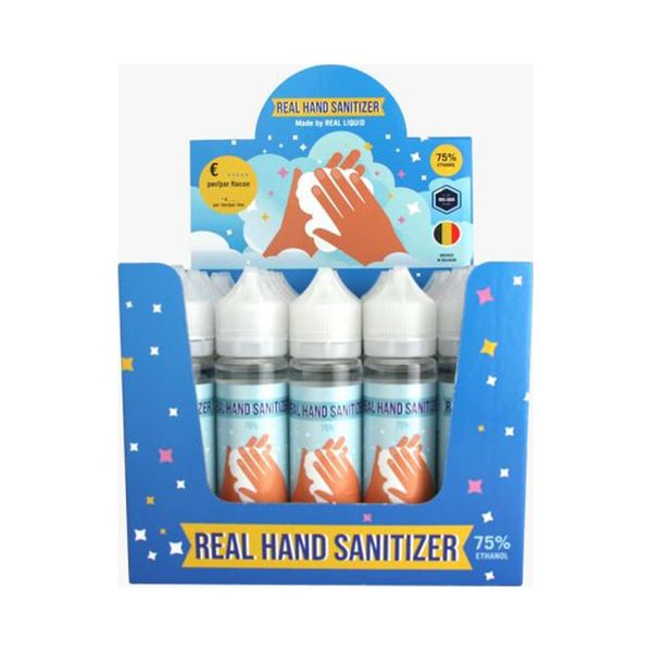 Real Hand Sanitizer - Display - 25pcs - 60 milliliter