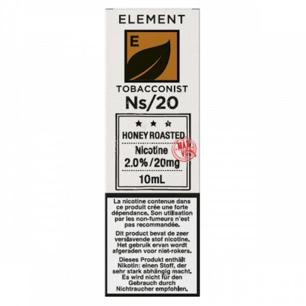 Element - Honey Roast Tobacco - BE (Nic salt) - 20 mg