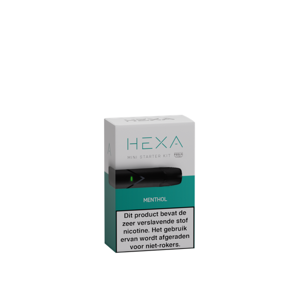 HEXA - Mini Kit - Menthol - NL - 20 mg - Space Grey