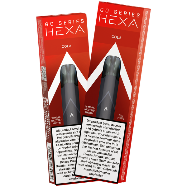 HEXA Go (2ml) - BE - Cola - 18 mg