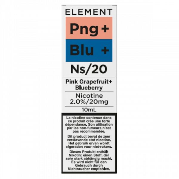 Element - Pink Grapefruit Blueberry - BE (Nic salt) - 20 mg