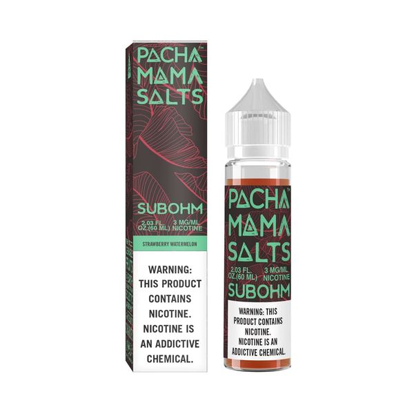 Pacha Mama - Sub Ohm - Strawberry Watermelon - 50 milliliter