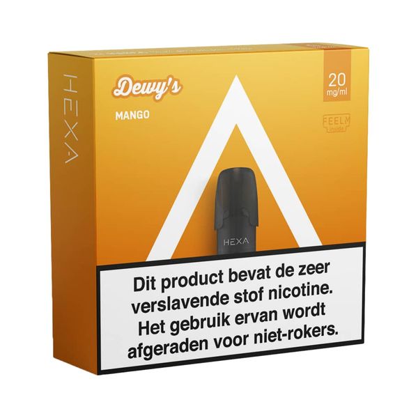 HEXA - Pods 2.0 - Mango (Dewy's) - NL
