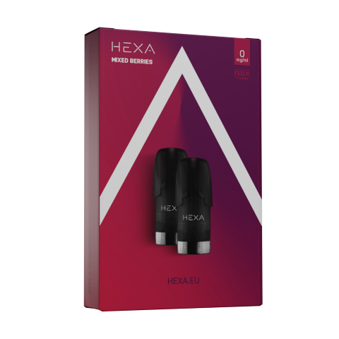 HEXA - Pods 3.0 - Mixed Berries - Universal - 0 mg
