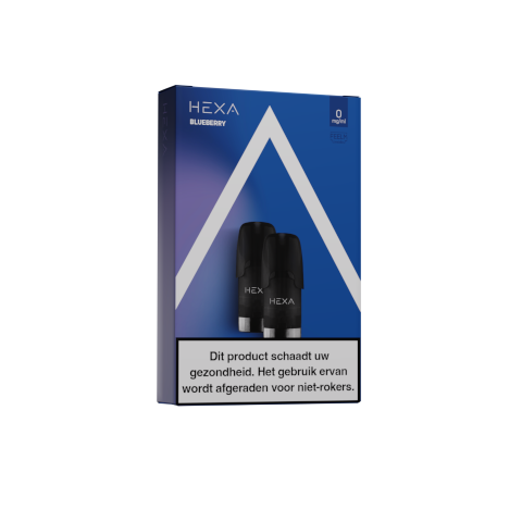 HEXA - Pods 3.0 - Blueberry - NL - 0 mg