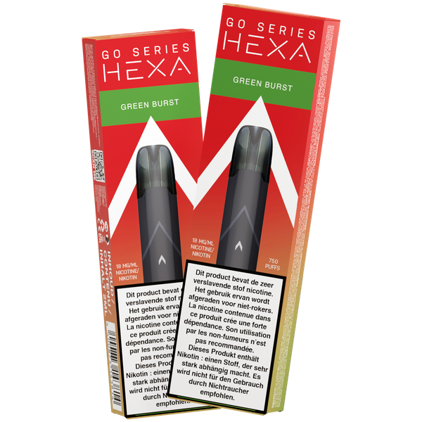 HEXA Go (2ml) - BE - Green Burst