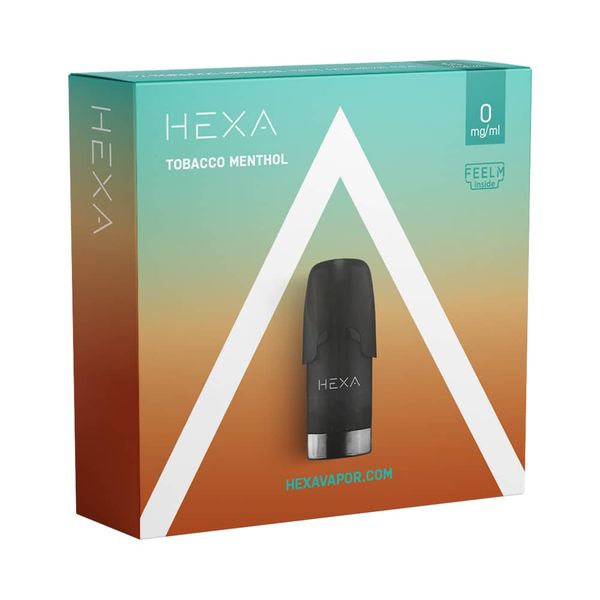 HEXA - Pods 2.0 - Tobacco Menthol - BE