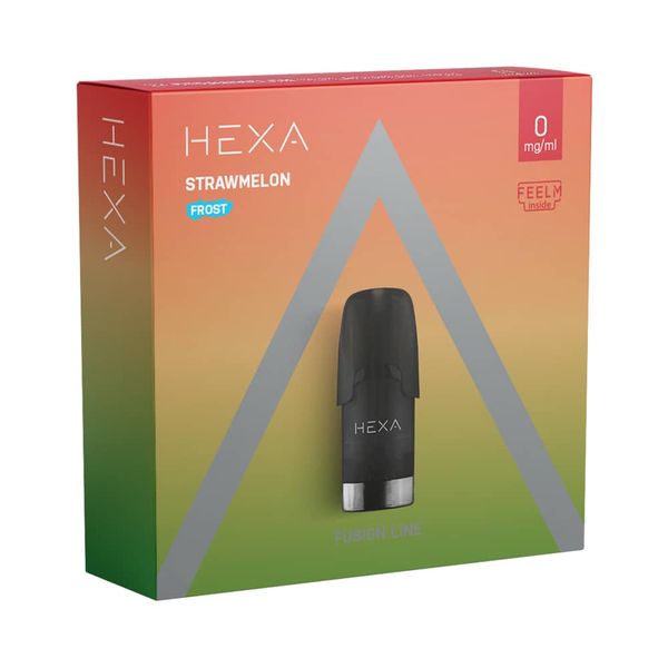 HEXA - Pods 3.0 - Strawmelon Frost (Fusion) - UK - 18 mg