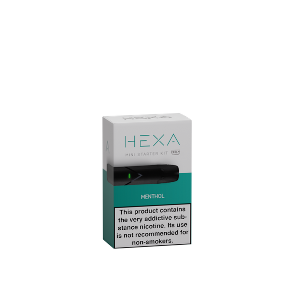 HEXA - Mini Kit - Menthol - UK - 20 mg - Space Grey