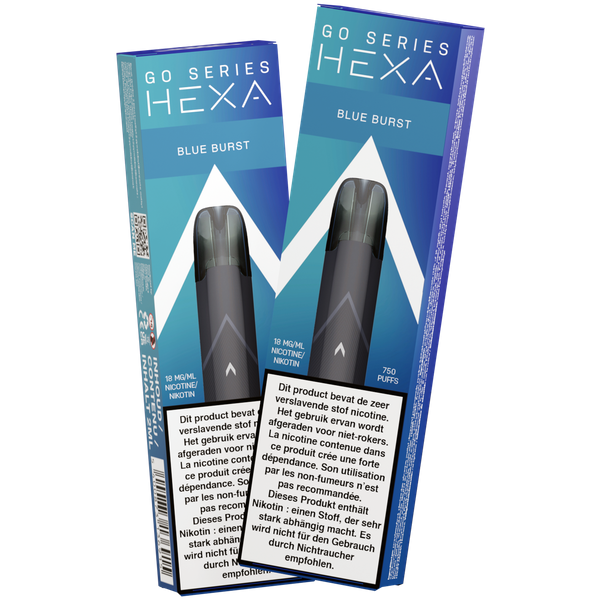 HEXA Go (2ml) - BE - Blue Burst - 18 mg