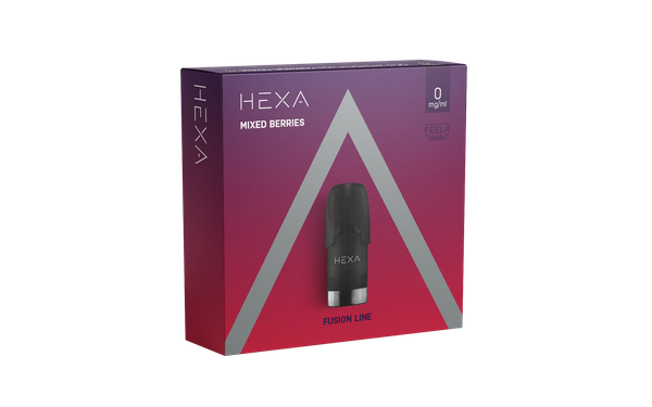 HEXA - Pods 2.0 - Mixed Berries - Universal - 0 mg