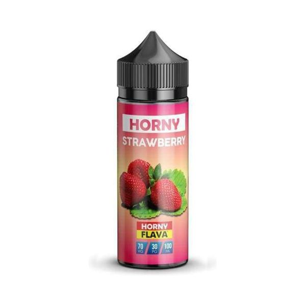 Horny Flava - Strawberry - 100 milliliter