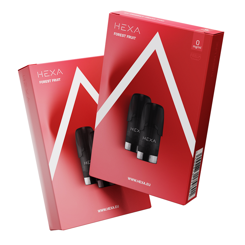 HEXA - 3.0 Pods - BE - Red Forest / Forest Fruit