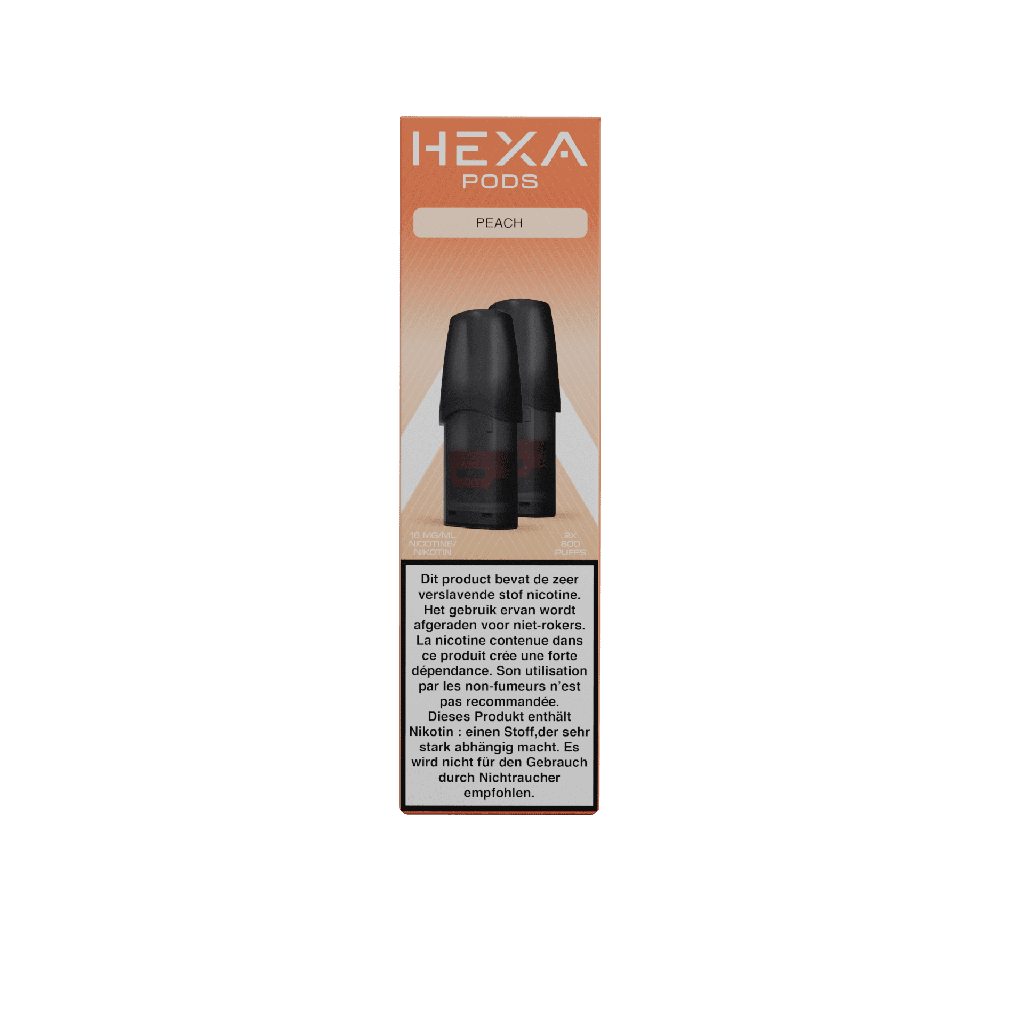 HEXA Sira - Pods - 2ml - BE - Peach