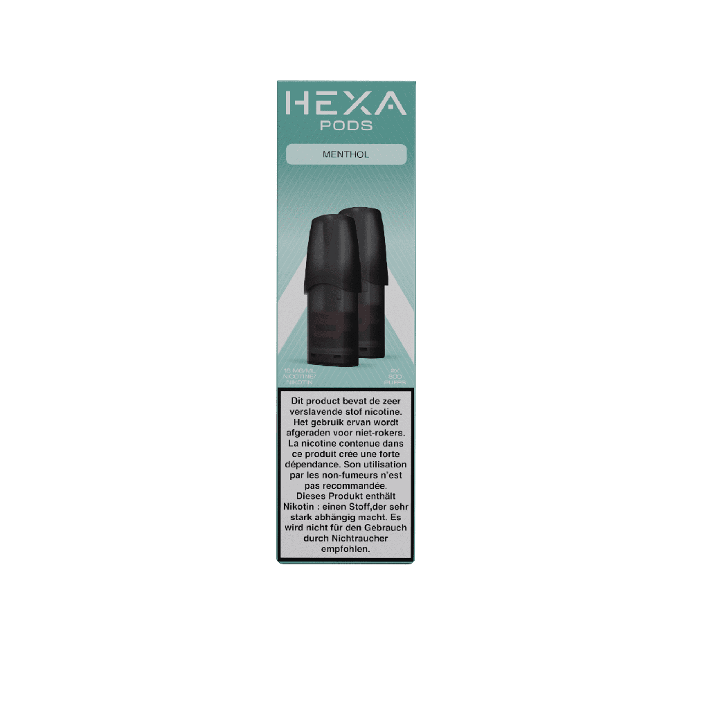 HEXA Sira - Pods - 2ml - BE - Menthol