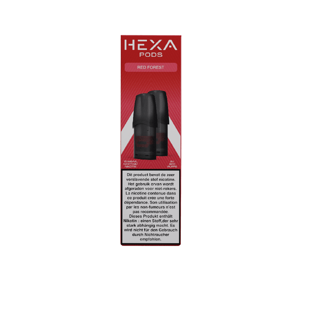 HEXA Sira - Pods - 2ml - BE - Red Forest