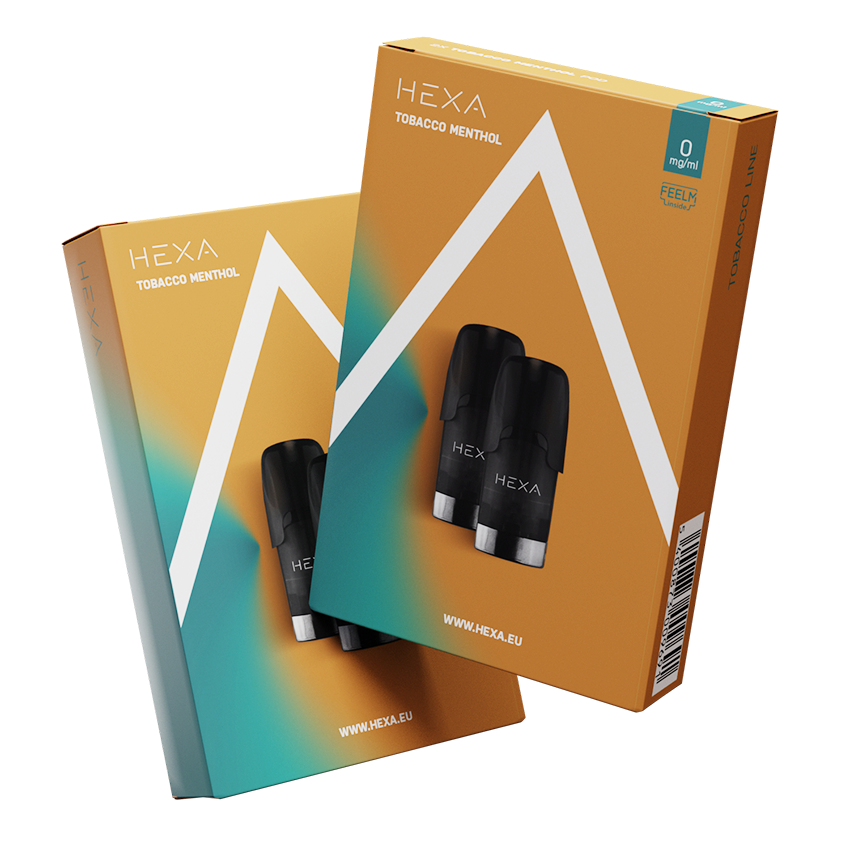 HEXA - 3.0 Pods - BE - Green Leafs / Tobacco Menthol