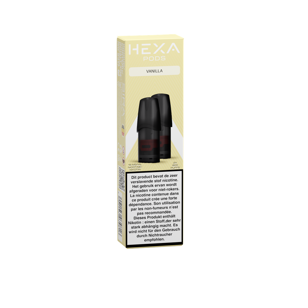 HEXA Sira - Pods - 2ml - BE - Vanilla