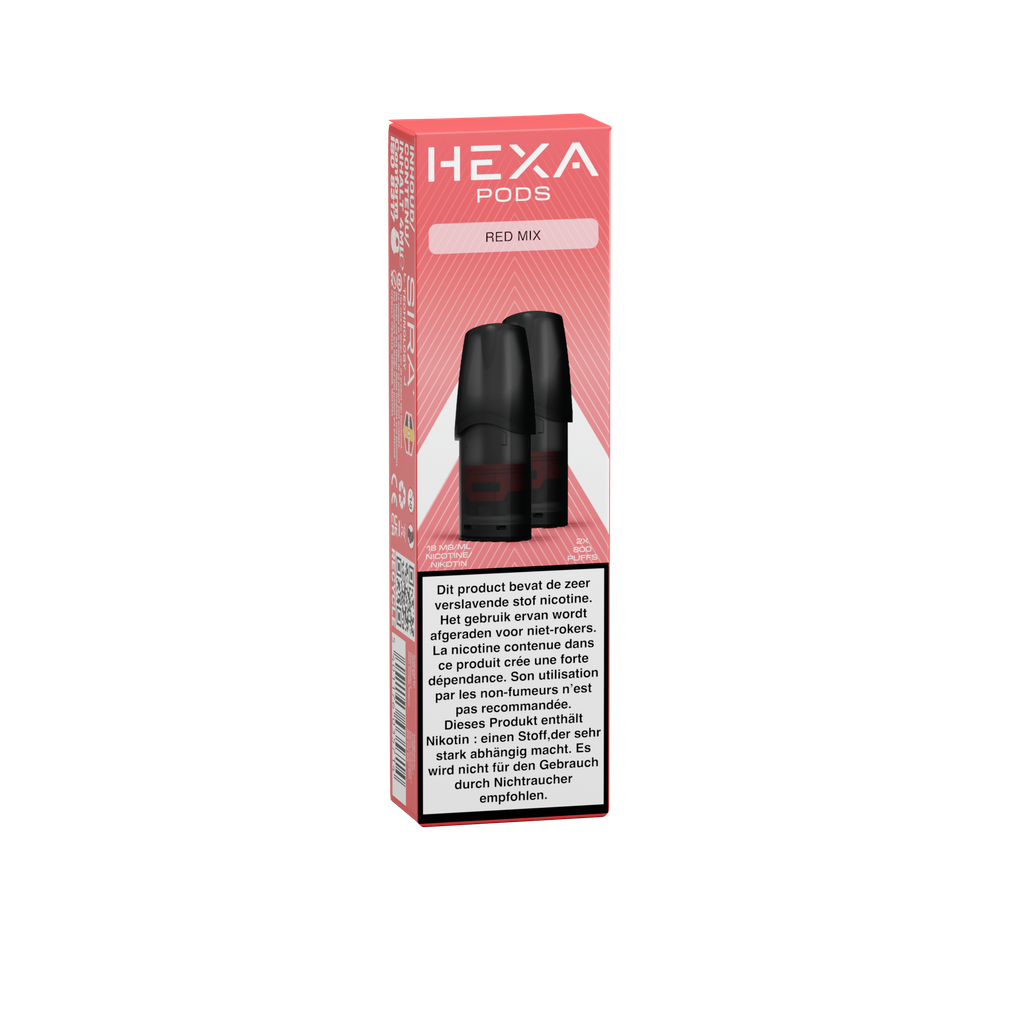 HEXA Sira - Pods - 2ml - BE - Red Mix