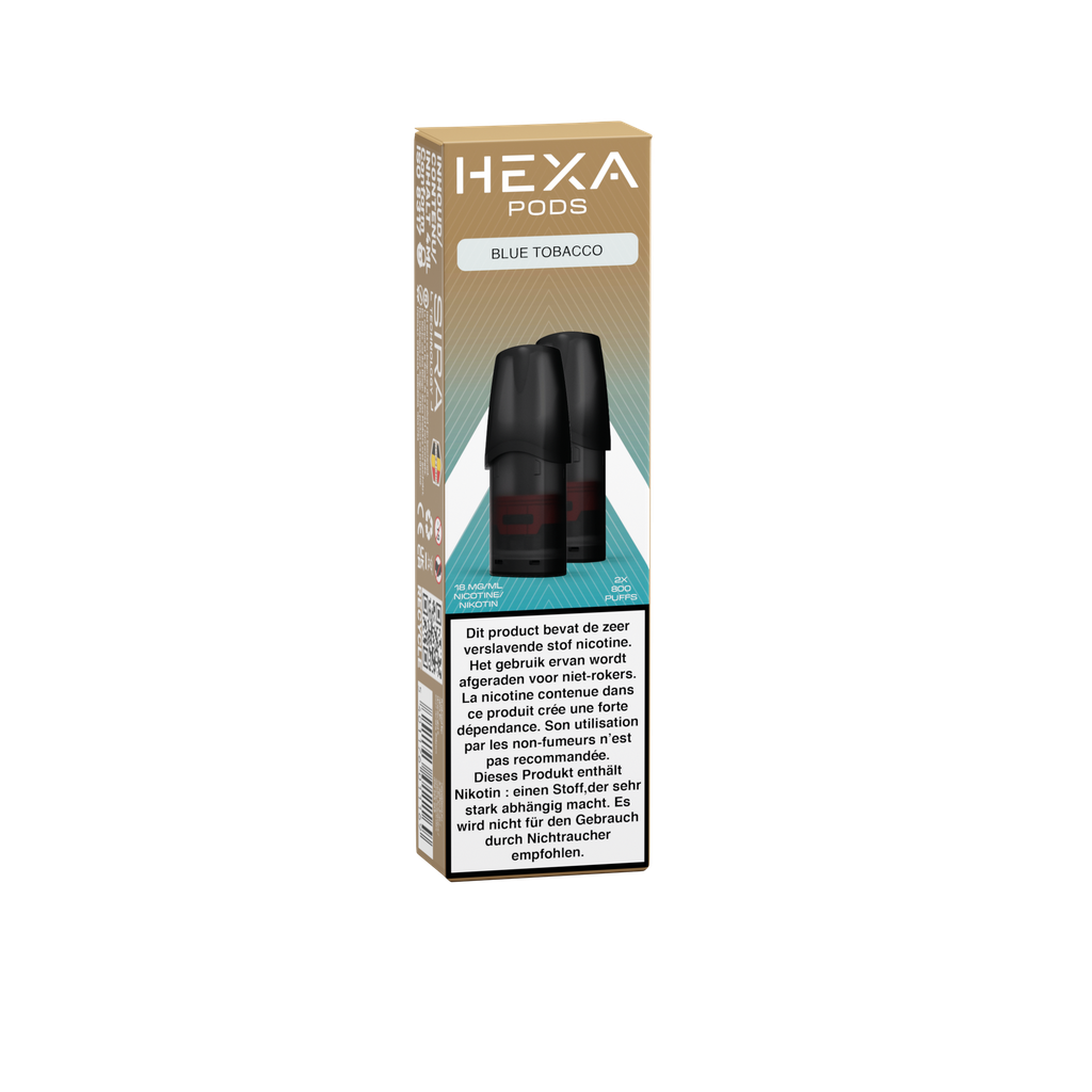 HEXA Sira - Pods - 2ml - BE - Blue Tobacco (New)