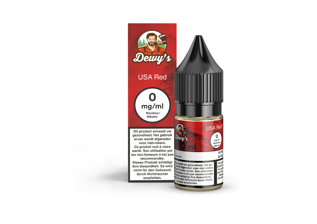 Dewy's (25) - USA Red