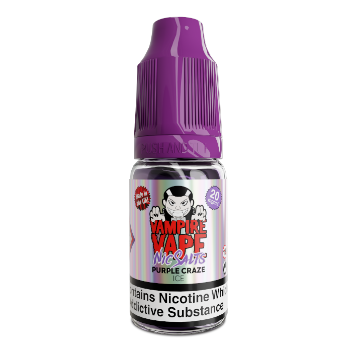 Vampire Vape - Purple Craze - BE (Nic salt)